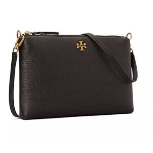 Tory Burch Black Leather Crossbody Purse